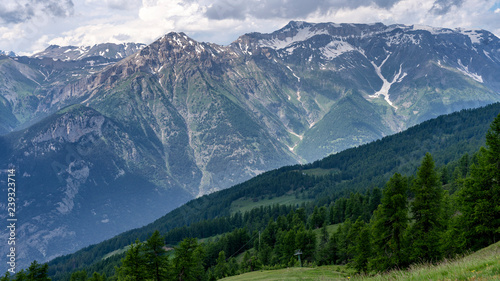 Mountain landscape along the road to Colle dell'Assietta © Claudio Colombo