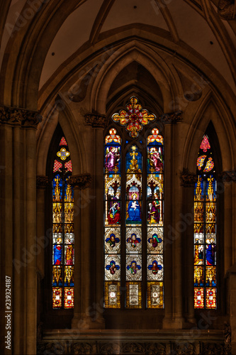 Fenster im Dom in Passau