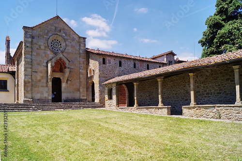 Monastery of San Francesco, Fiesole, Italy photo