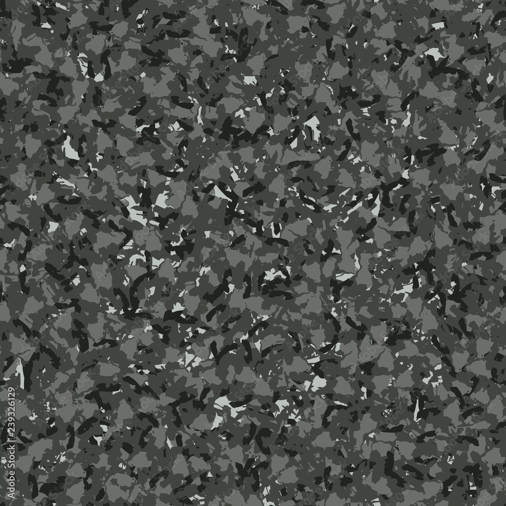Urban camouflage of various shades of green and gray colors