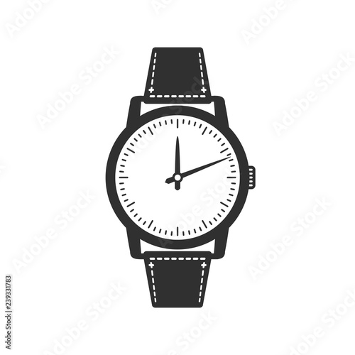 Watch vector icon.