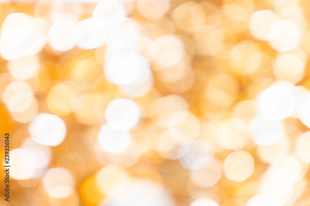 Abstract bokeh on orange background Abstract bokeh on orange background