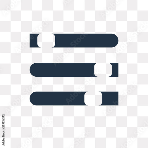 Control vector icon isolated on transparent background, Control  transparency concept can be used web and mobile
