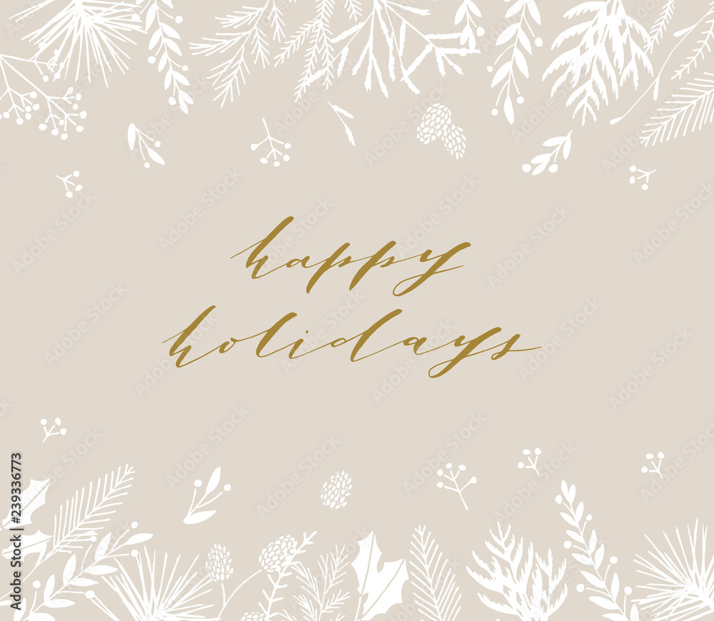 Christmas greeting card. Christmas greeting card.