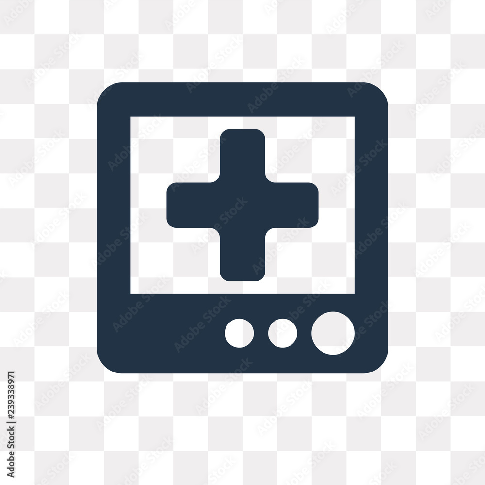 Obraz premium Medical appointment vector icon isolated on transparent background, Medical appointment transparency concept can be used web and mobile
