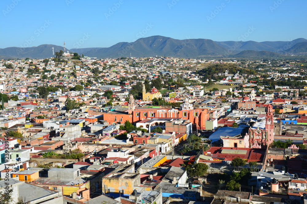 Vue Panoramique Atlixco Puebla Mexique - Atlixco Panoramic View Mexico