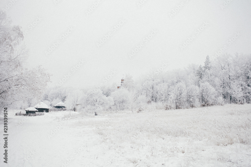 Fototapeta premium Christmas cozy place