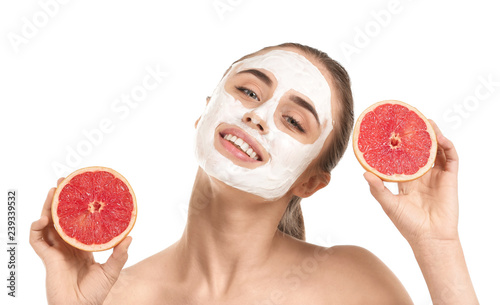 Beautiful young woman with ...
