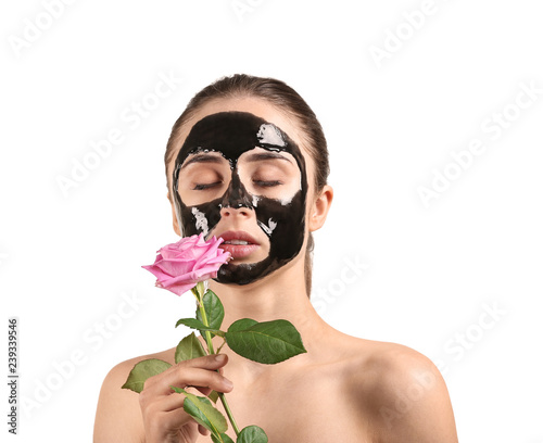 Beautiful young woman with ...