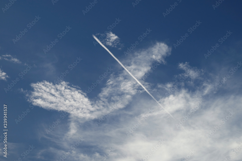 Blue Sky and clouds , nature background Blue Sky and clouds , nature background