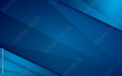 Abstract blue modern vector background overlap layer