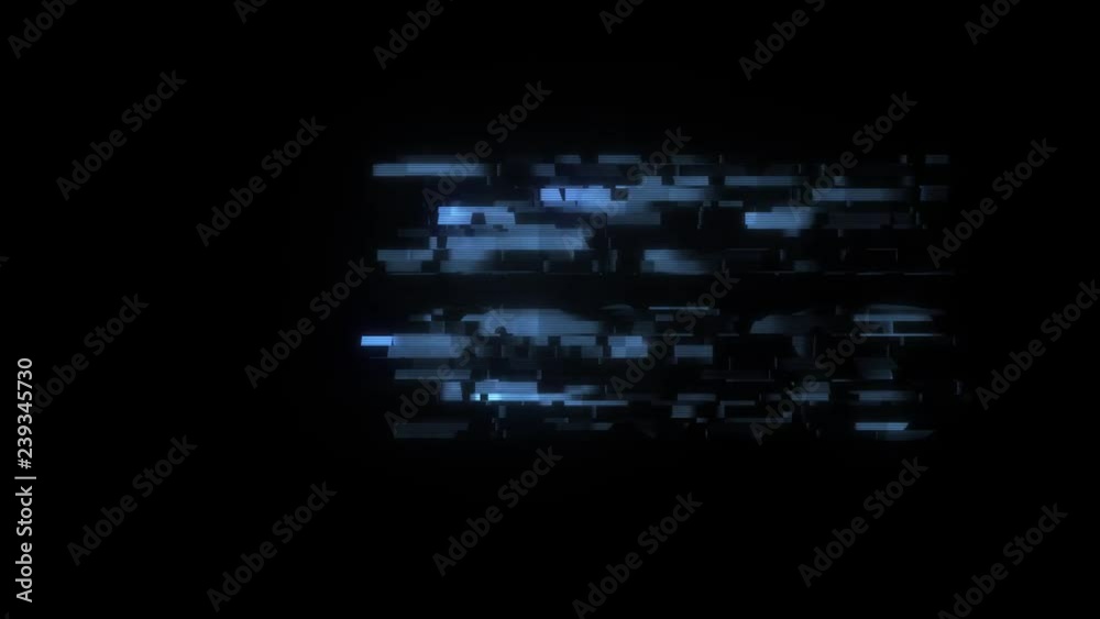 cool glitch RANDOM ACCESS text animation background logo seamless loop New quality universal technology motion dynamic animated background colorful joyful video