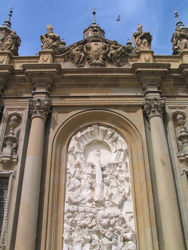 El Pilar. Cathedral of Zaragoza, Spain