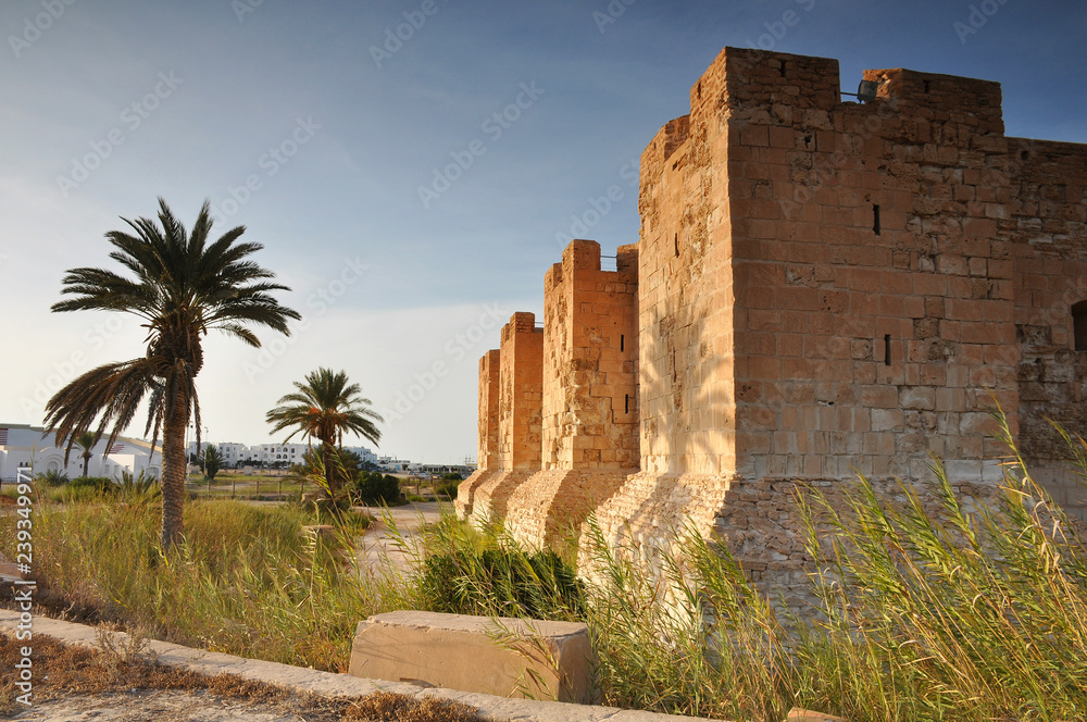 Tunisia, Mediterranean coast. Travel, tourism, recreation