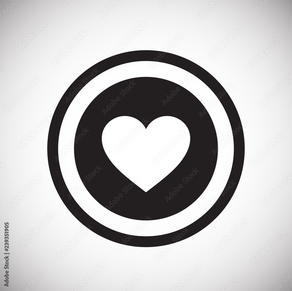 Heart sign icon on white background for graphic and web design, Modern simple vector sign. Internet concept. Trendy symbol for website design web button or mobile app Heart sign icon on white background for graphic and web design, Modern simple vector sign. Internet concept. Trendy symbol for website design web button or mobile app