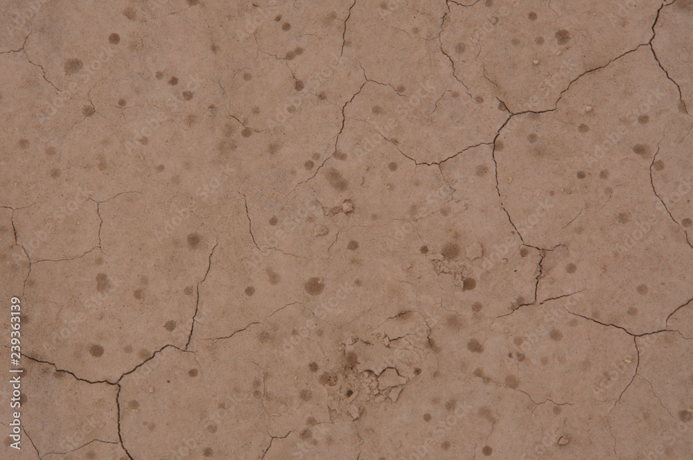 Parched Landscape, Raindrops on Orange Dirt, Soaking Parched Landscape, Raindrops on Orange Dirt, Soaking