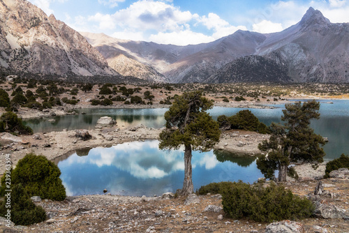 Wallpaper Mural Tajikistan mountain Beautiful, Fann mountain, Kulikalon lakes Torontodigital.ca