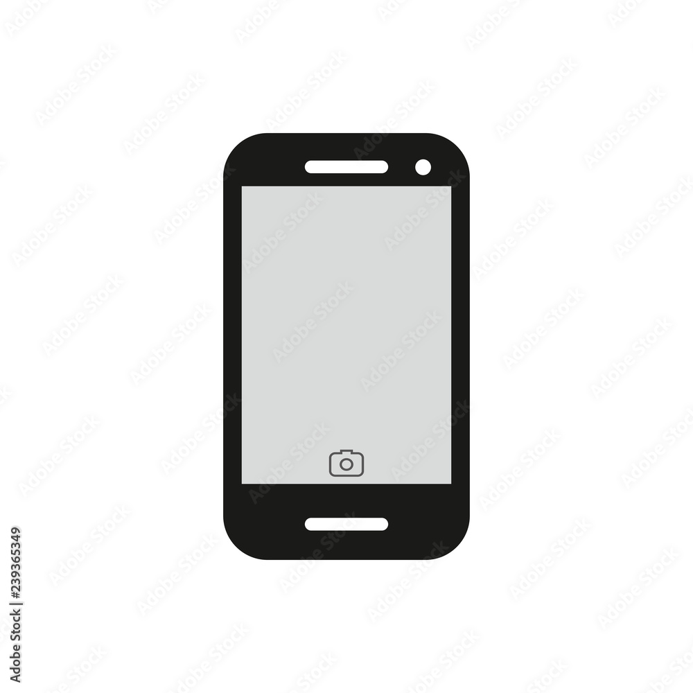 Mobile icon. Vector illustration