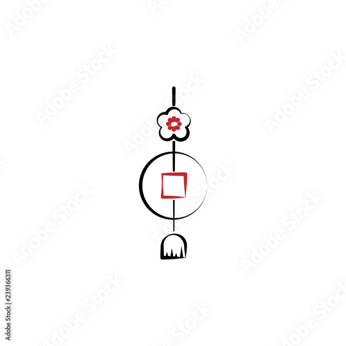 Chinese new year, pendant icon. Can be used for web, logo, mobile app, UI, UX