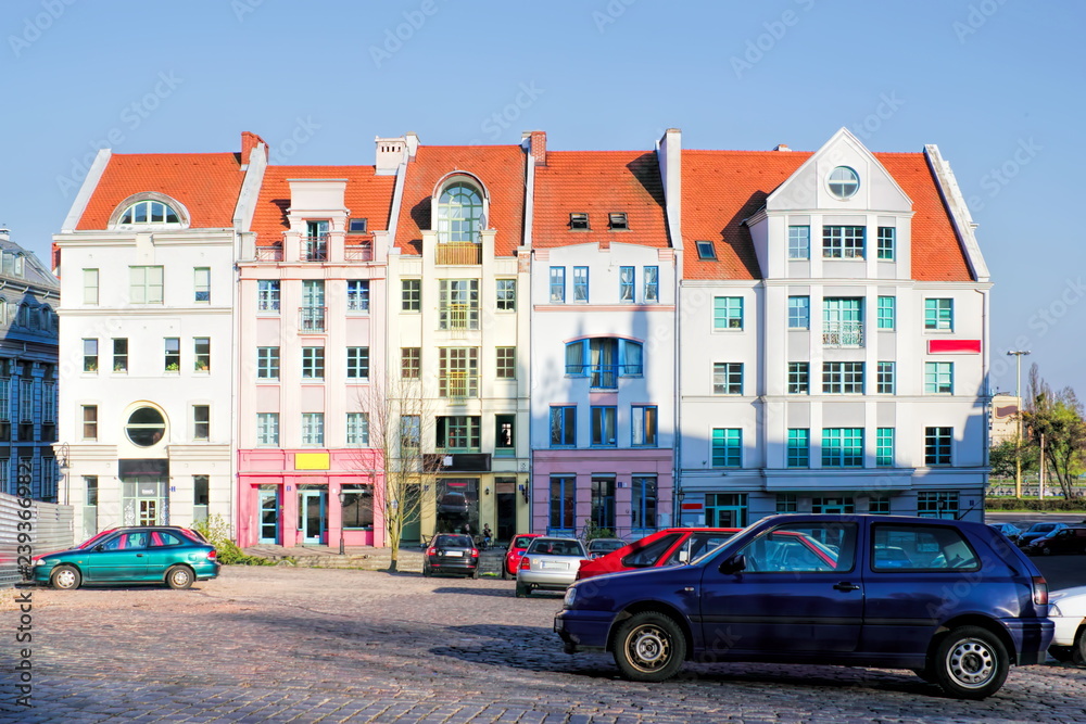 Stettin, Moderne Häuserzeile