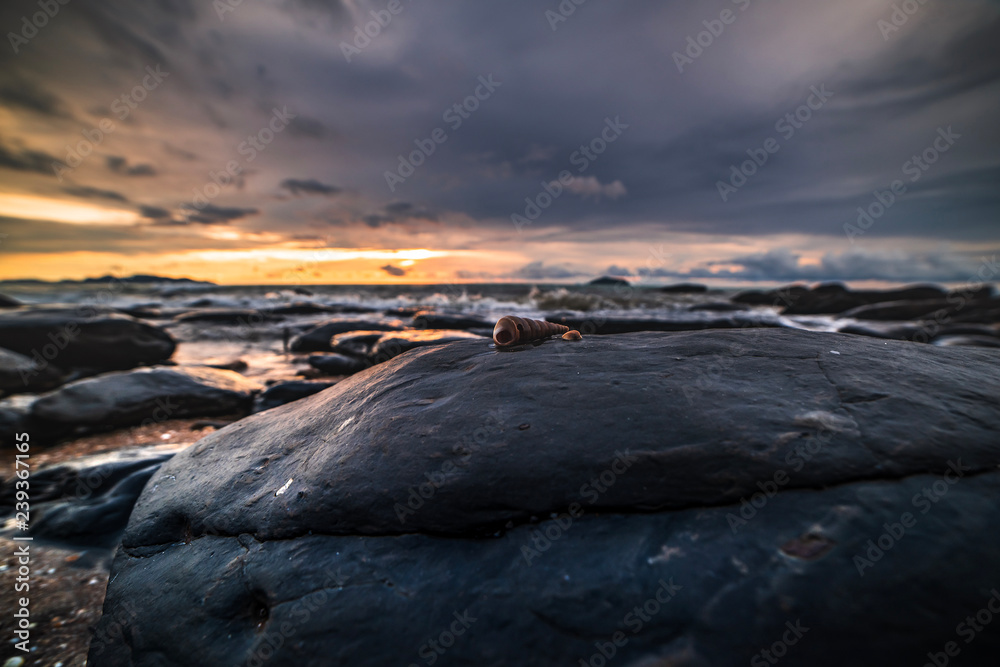 Fototapeta premium Rock beach Phuket Thailand