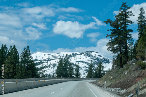 road in mountains