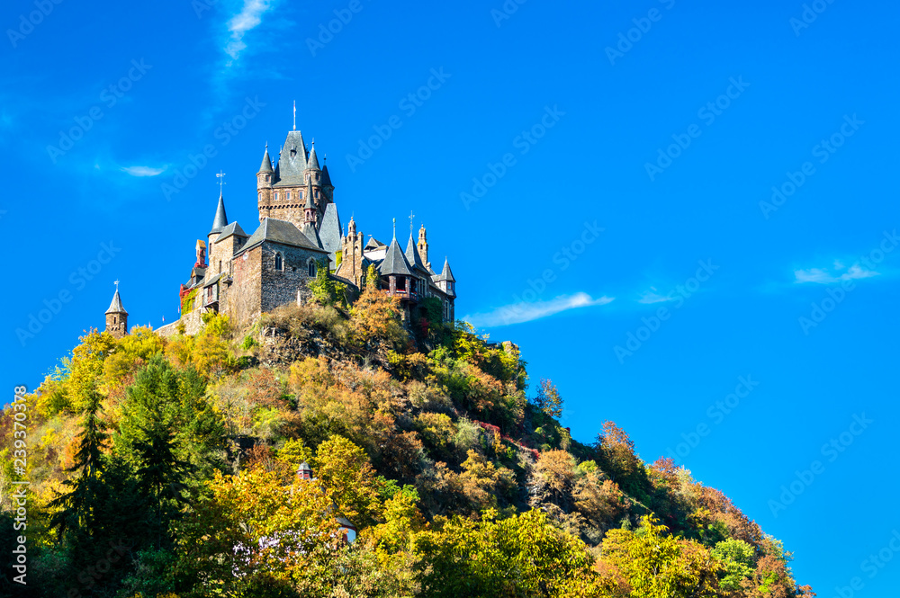 Reichsburg Cochem, the imperial castle in Germany