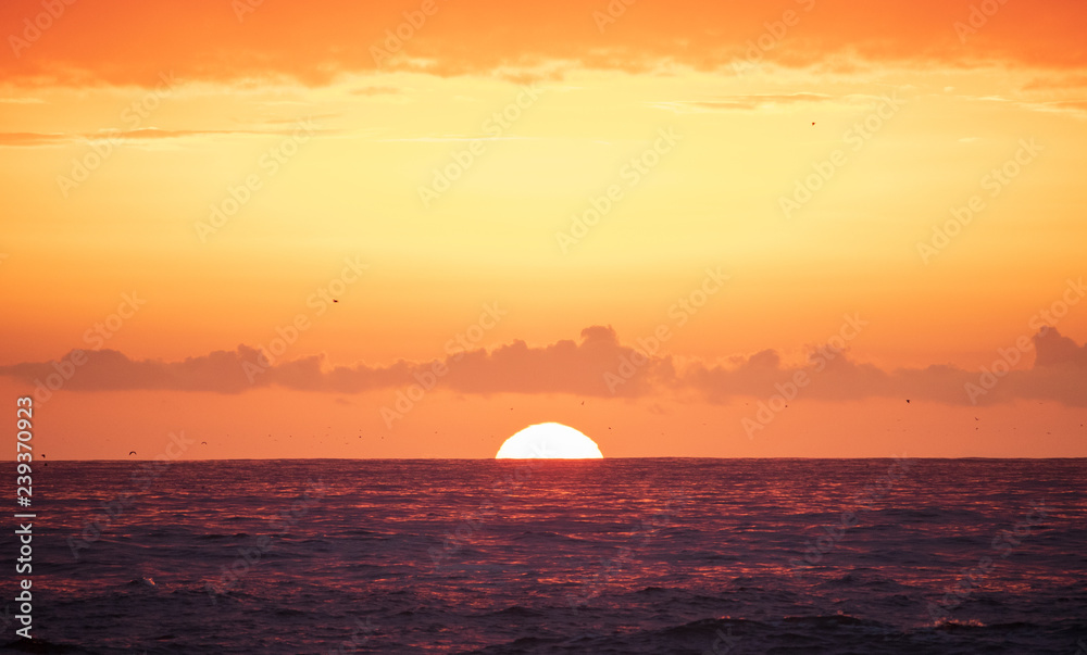 Beautiful Seascape Sunset