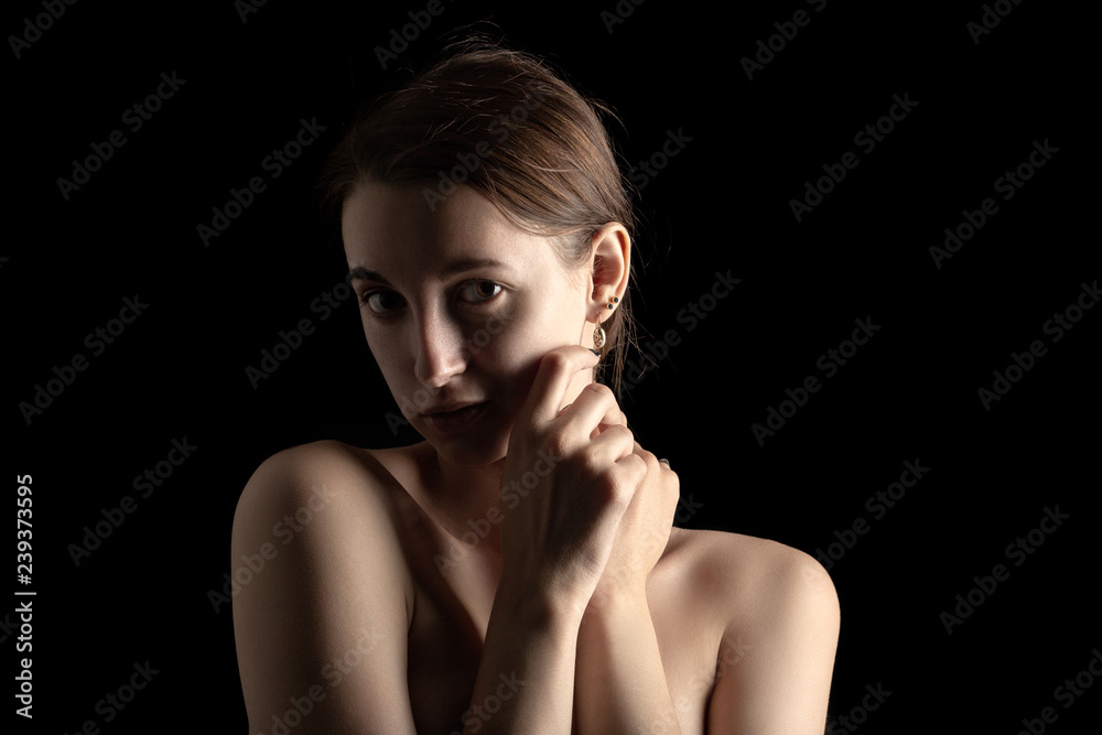 Fototapeta premium sensual topless female