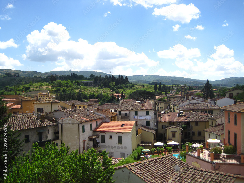 Small Town in Tuscany