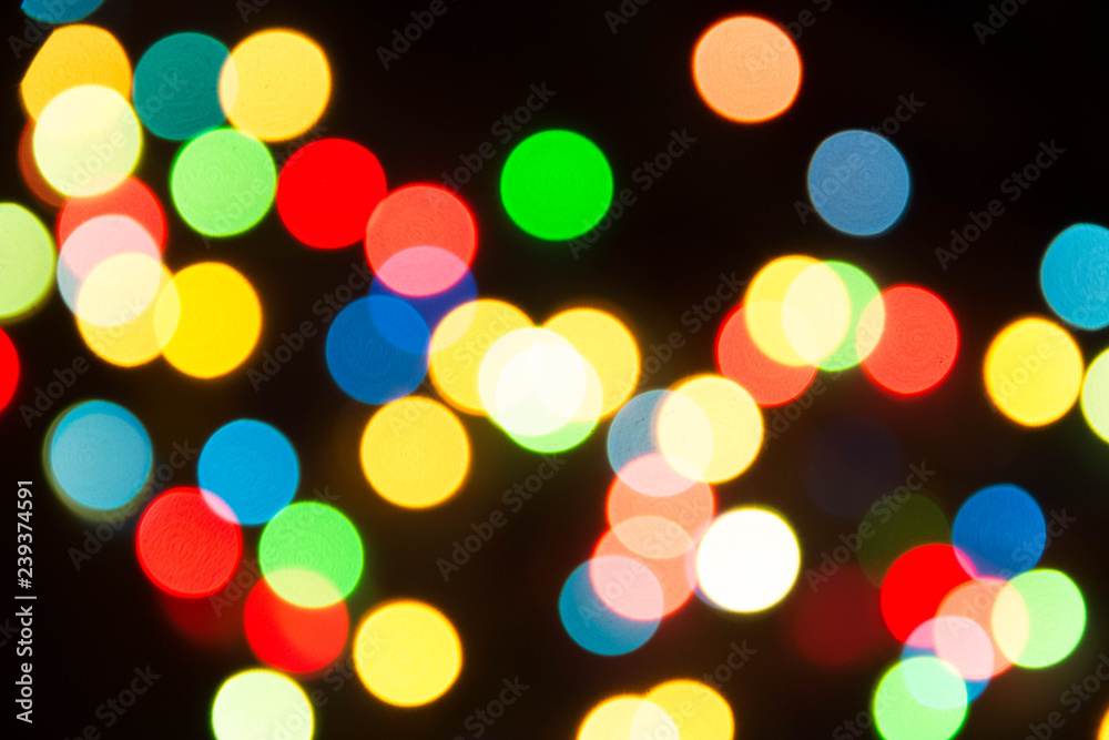 Fototapeta premium glare garland background