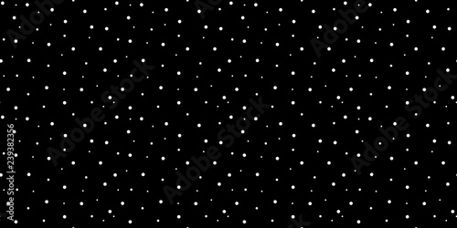 Abstract geometric seamless pattern. Texture. Points. Falling snowflakes. Vector illustration.