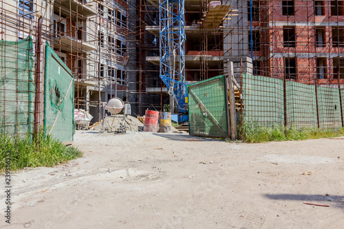 Enter in construction zone