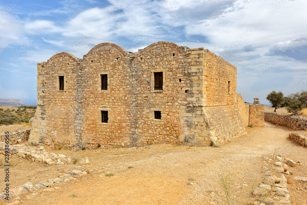 Monastery at Aptera in Crete