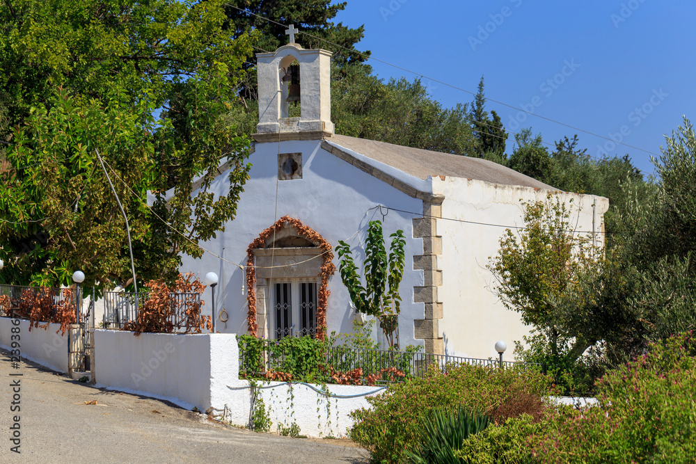 Greek Orthodox chapel in Nippos village, Apokoronas, Crete