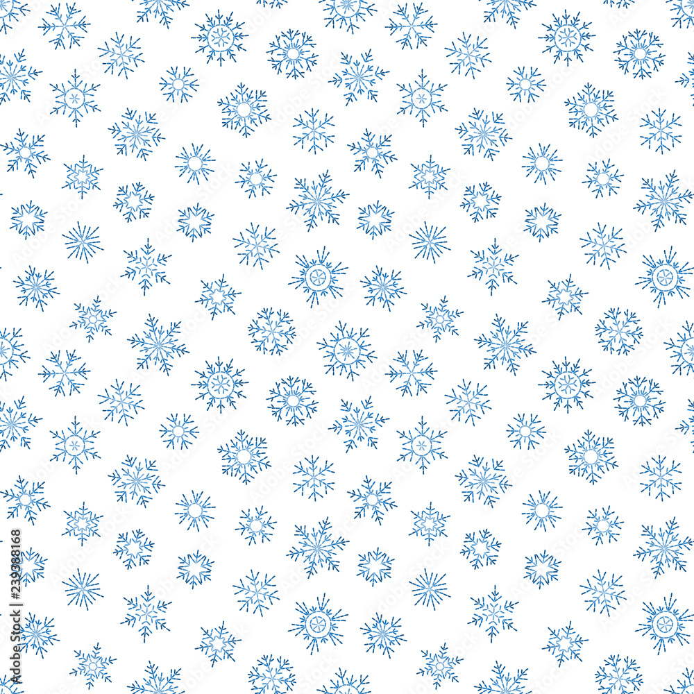 Christmas seamless doodle pattern Christmas seamless doodle pattern