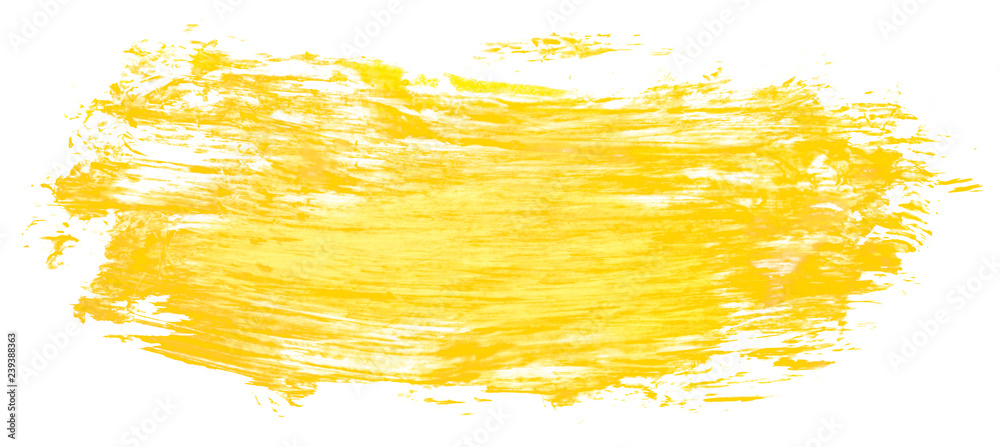 Watercolor stain yellow