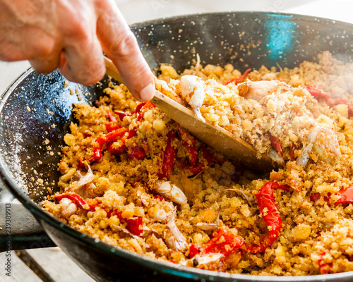 Traditional Spanish Migas