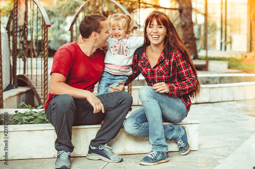 family with child