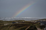 Regenbogen in den Dünen (Dänemark)