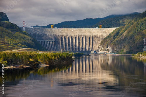 Photos Sayano-Shushenskaya HPP in summer