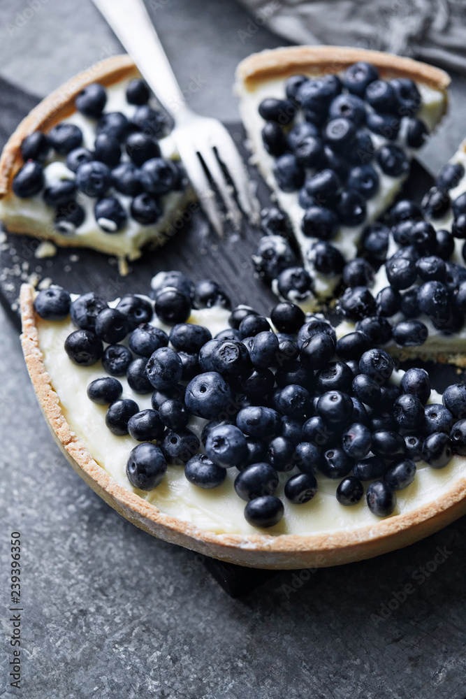 Blueberry tart Blueberry tart