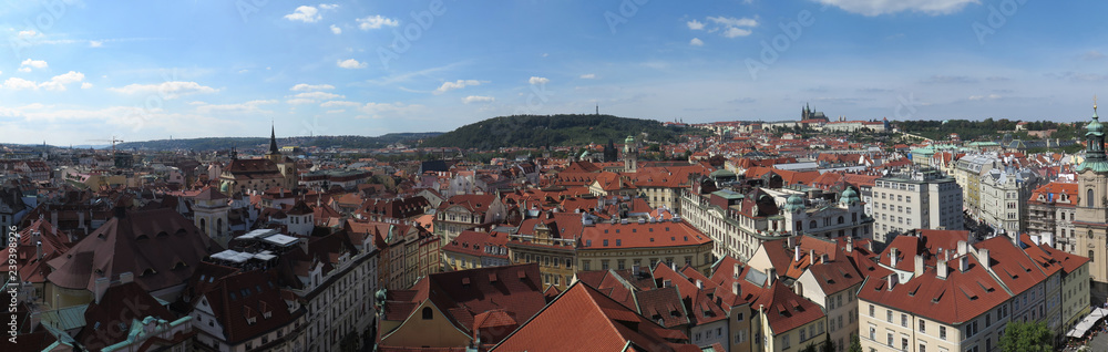 Panorama über Prag, Tschechische Republik