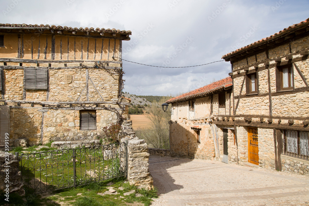 Medieval village of Calatanazor in Soria