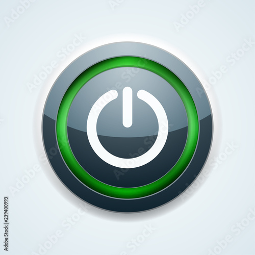 Power button illustration photo