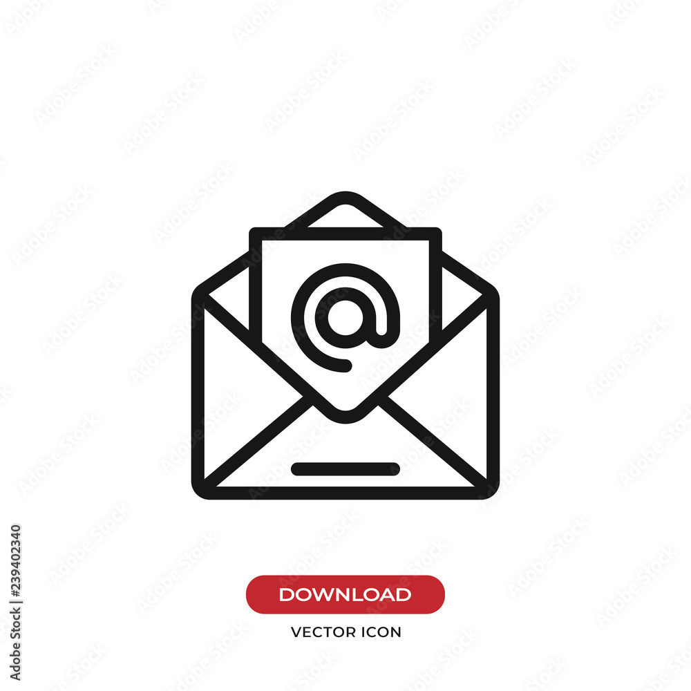 Email icon vector Email icon vector