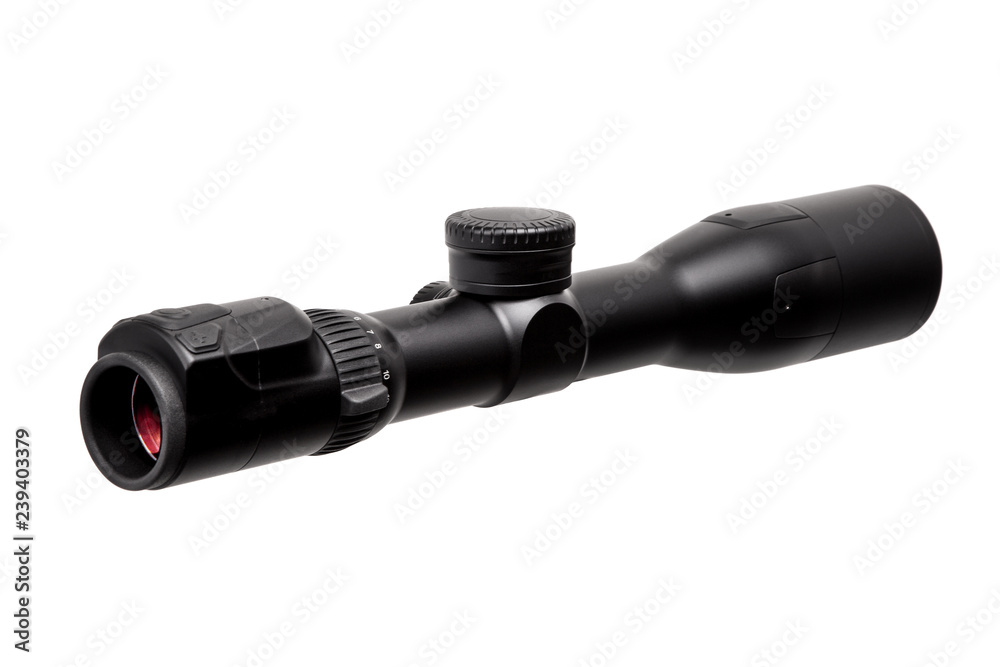 sight scope isolated on white sight scope isolated on white