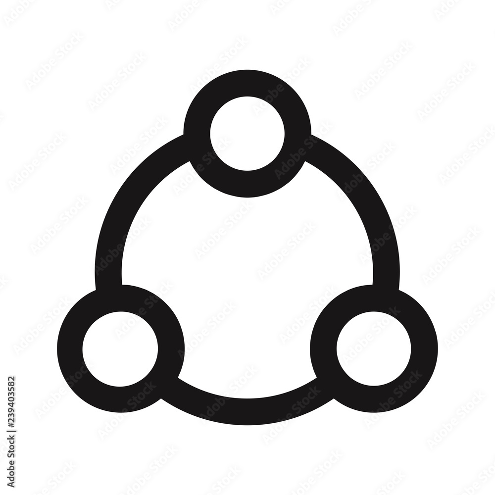 Network icon vector Network icon vector
