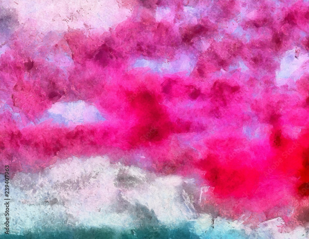 Fototapeta premium Abstract painting texture background. Textured brush strokes of oil.