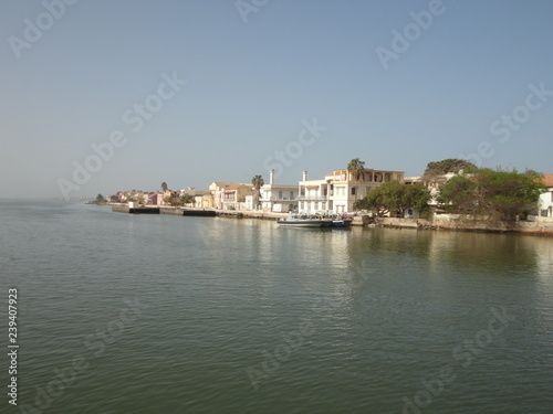 vue sur l'île Saint Louis de Sénégal